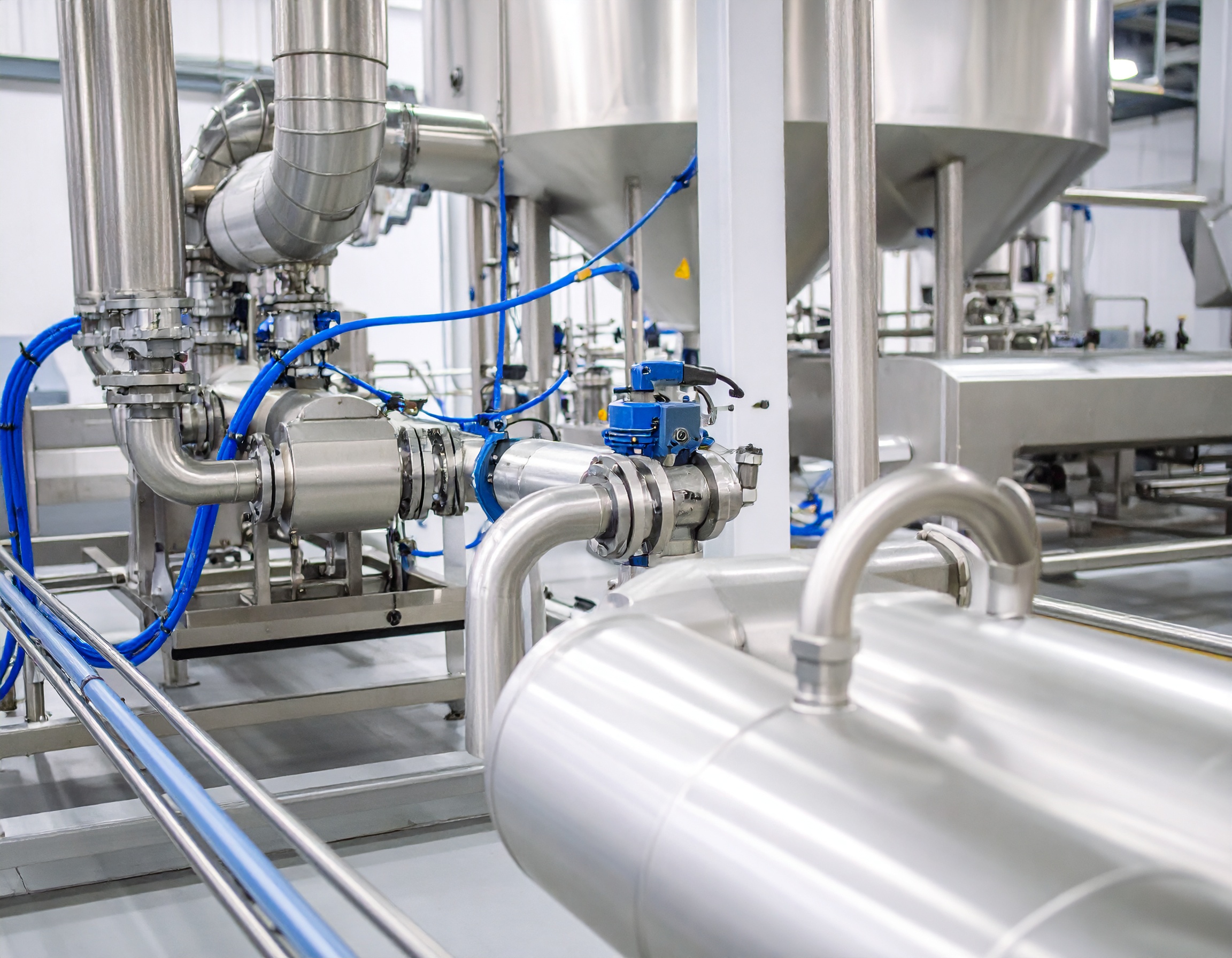 압축공기 배관 문제점